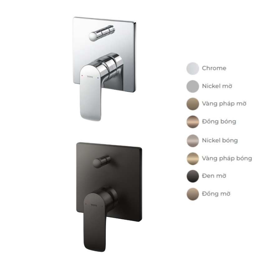 Van Gật Gù Nóng Lạnh TOTO TBG04304BA Van gật gù điều chỉnh nóng lạnh kèm nút chuyển hướng TOTO TBG04304BA 1