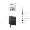 Van gật gù điều chỉnh nóng lạnh kèm nút chuyển hướng TOTO TBP02302BA