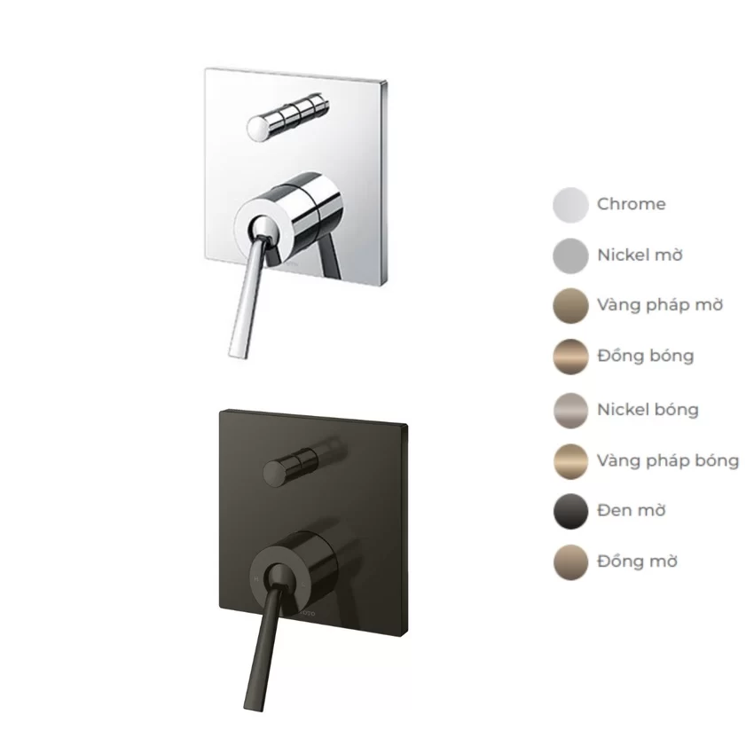 Van gật gù điều chỉnh nóng lạnh kèm nút chuyển hướng TOTO TBP02302BA 12 Van Gật Gù Điều Chỉnh Nóng Lạnh Kèm Nút Chuyển Hướng TOTO TBP02302BA