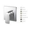 Van gật gù điều chỉnh nóng lạnh TOTO TBG04303BA 1 Van gật gù điều chỉnh nóng lạnh TOTO TBG04303BA