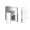 Van gật gù điều chỉnh nóng lạnh TOTO TBG07303VA 1 Van gật gù điều chỉnh nóng lạnh TOTO TBG07303VA