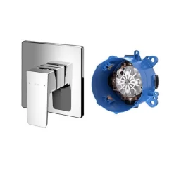Van gật gù điều chỉnh nóng lạnh TOTO TBG07303VA kèm phụ kiện âm tường TBN01001B (TBG07303V/TBN01001B)