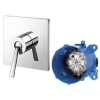 Van gật gù điều chỉnh nóng lạnh TOTO TBP02301BA kèm phụ kiện âm tường TBN01001B 2 Van gật gù điều chỉnh nóng lạnh TOTO TBP02301BA kèm phụ kiện âm tường TBN01001B