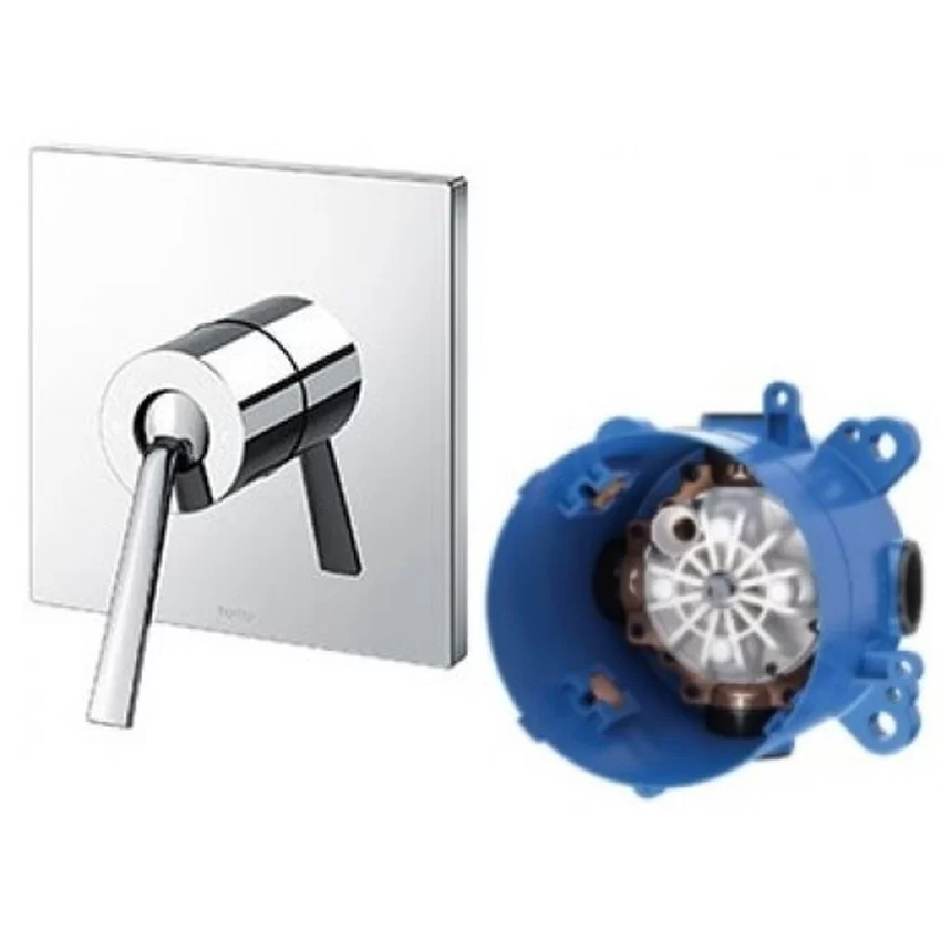 Van gật gù điều chỉnh nóng lạnh TOTO TBP02301BA kèm phụ kiện âm tường TBN01001B 6 Van gật gù điều chỉnh nóng lạnh TOTO TBP02301BA - SKU: TBP02301BA/TBN01001B