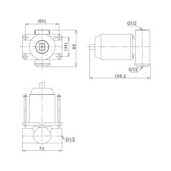 Van gật gù điều chỉnh nóng lạnh TOTO TBS06303A