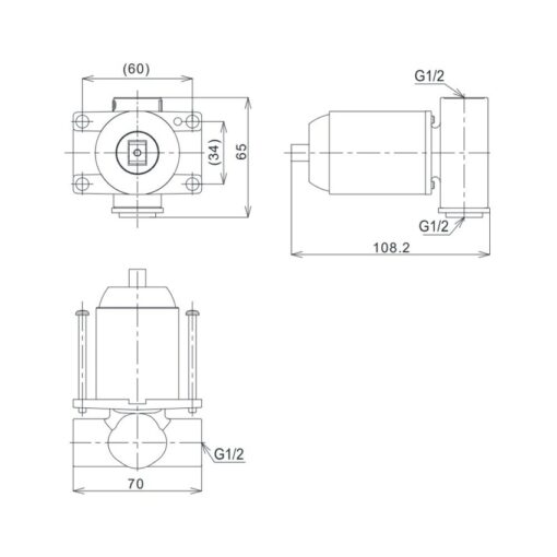 Van gật gù điều chỉnh nóng lạnh TOTO TBS06303A