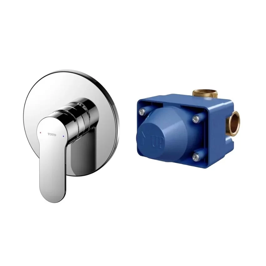 Van gật gù điều chỉnh nóng lạnh TOTO Van gật gù điều chỉnh nóng lạnh TOTO TBS06303A kèm phụ kiện âm tường TBS01303B1