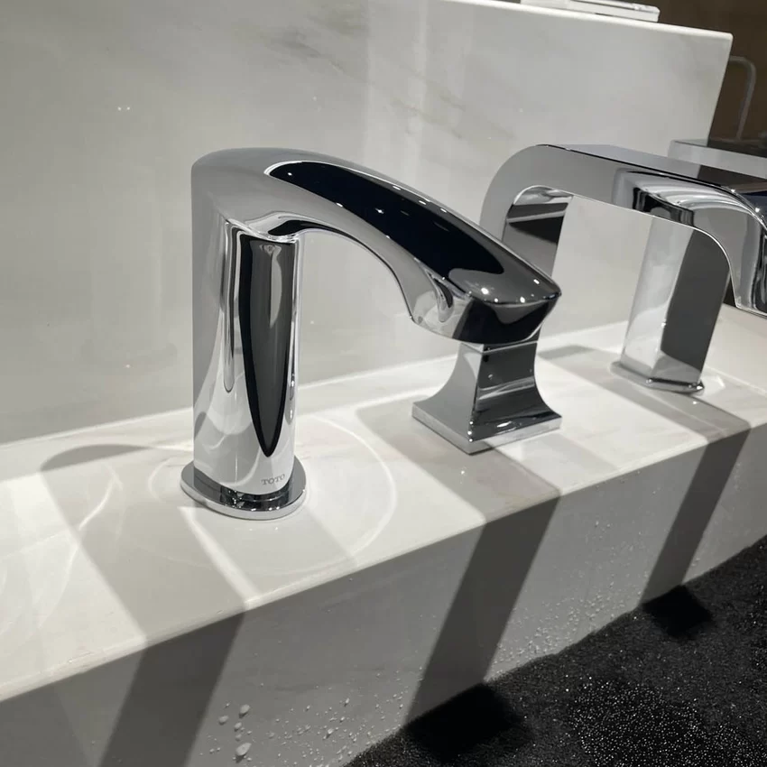 Thiết kế tinh tế của Vòi lavabo cảm ứng TOTO TLE22006A Vòi lavabo cảm ứng TOTO TLE22006A - Thiết kế tinh tế