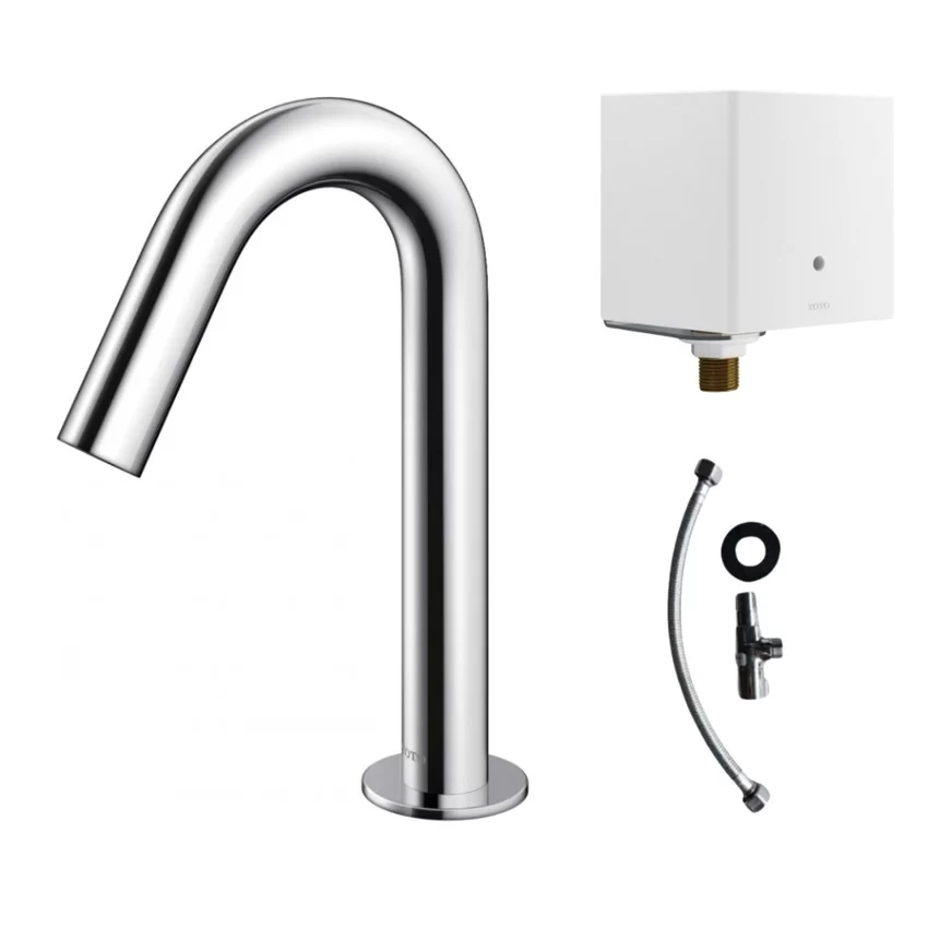 Vòi lavabo cảm ứng TOTO TLE26006A TLE04502A1 TLN01102A (nước lạnh - dùng pin) 12 Vòi lavabo cảm ứng TOTO TLE26006A TLE04502A1 TLN01102A - Hình 1