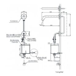 Vòi lavabo cảm ứng TOTO TLE26010V