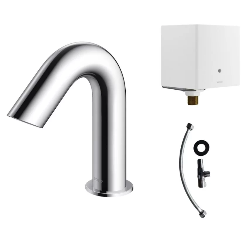 Vòi lavabo cảm ứng TOTO TLE28002V TLE01502V TLN01102A (nước lạnh - dùng điện) 10 Vòi lavabo cảm ứng TOTO TLE28002V TLE01502V TLN01102A SKU TLE28002V/TLE01502V/TLN01102A