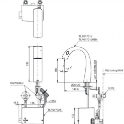 Vòi lavabo cảm ứng TOTO TLP01701J TLP01702S Matsu Nickel mờ kèm bộ điều khiển 16 Vòi lavabo cảm ứng TOTO TLP01701J#BN TLP01702S Matsu Nickel mờ kèm bộ điều khiển