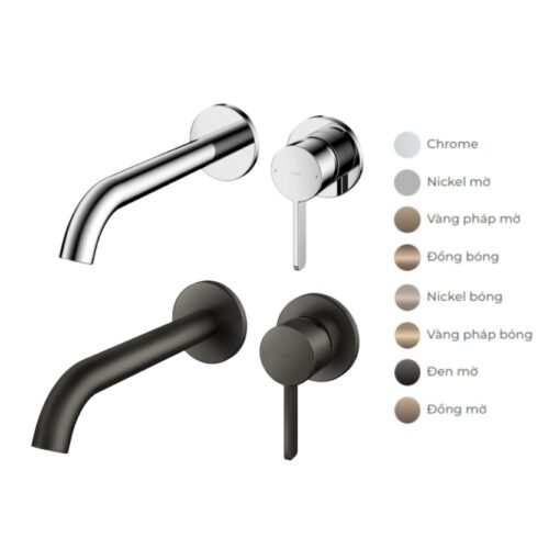 Vòi lavabo nóng lạnh gắn tường GF TOTO TLG11308BA (TLG11308B)