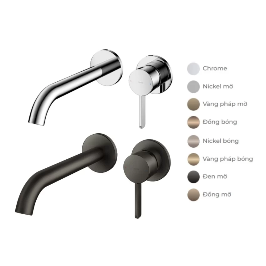 TLG11308BA Chi tiết vòi lavabo nóng lạnh gắn tường TOTO TLG11308BA