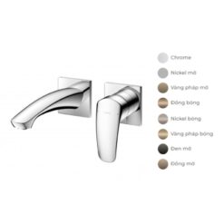 Vòi lavabo nóng lạnh gắn tường GM TOTO TLG09307BB (TLG09307B)