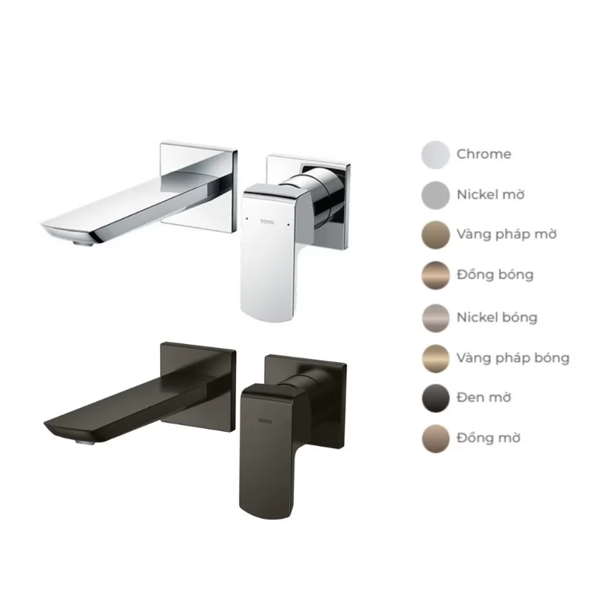 Vòi lavabo nóng lạnh gắn tường GR TOTO TLG02310BB (TLG02310B) 16 Ứng dụng vòi lavabo TOTO TLG02310BB trong phòng tắm