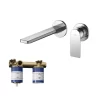 Vòi lavabo nóng lạnh gắn tường GT TOTO TLG13308A kèm van âm TLN103G0A 2 Vòi lavabo nóng lạnh gắn tường GT TOTO TLG13308A kèm van âm TLN103G0A