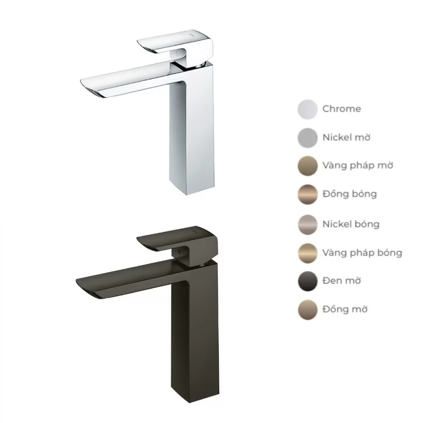 Chất liệu bền bỉ Vòi lavabo nóng lạnh GR TOTO TLG02306B view 3