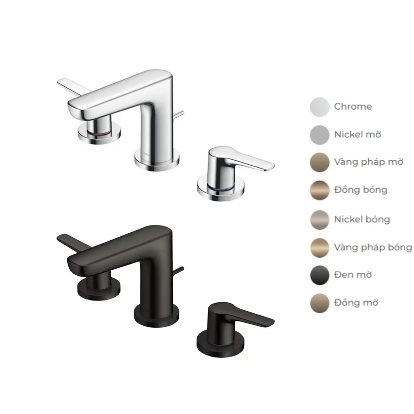 Vòi lavabo nóng lạnh GS TOTO TLG03201BB (TLG03201B) 5 Vòi lavabo nóng lạnh GS TOTO TLG03201BB (TLG03201B)