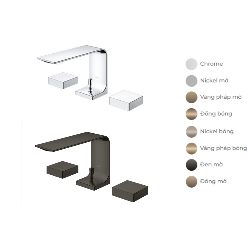 Vòi lavabo nóng lạnh ZL TOTO TLP02201BA - Mẫu ảnh 7
