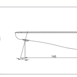 Vòi xả bồn âm tường LC TOTO TBS03001B 13 Vòi xả bồn âm tường LC TOTO TBS03001B