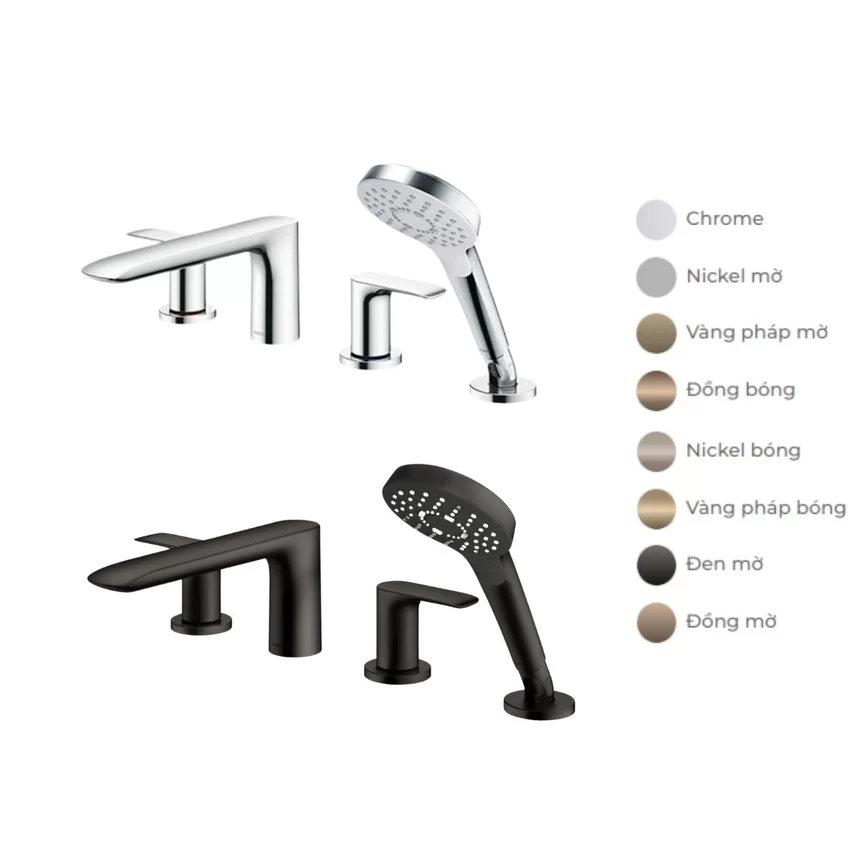 Vòi xả bồn tắm nóng lạnh TOTO TBG04202BB (TBG04202B) 5 Vòi xả bồn tắm nóng lạnh TOTO TBG04202BB (TBG04202B)