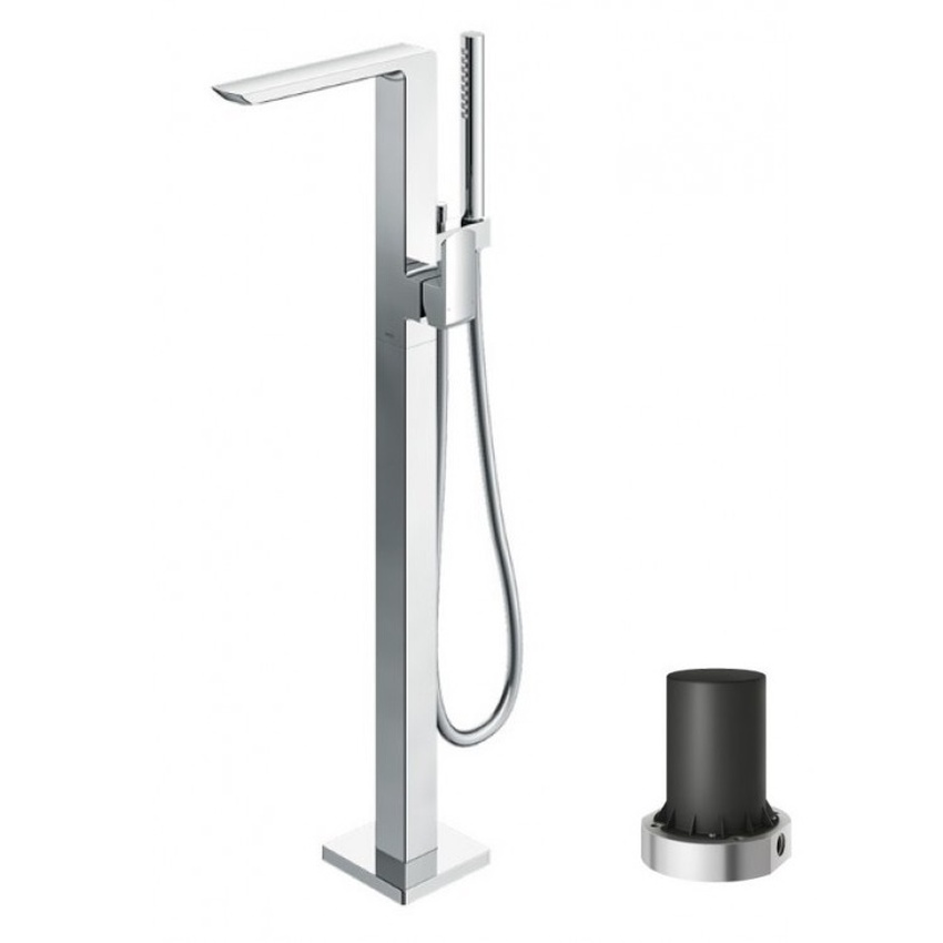 Vòi xả bồn tắm TOTO TBG02306BA TBN01105B đặt sàn nóng lạnh (kèm đế) 10 Vòi xả bồn tắm TOTO TBG02306BA TBN01105B đặt sàn nóng lạnh (kèm đế)