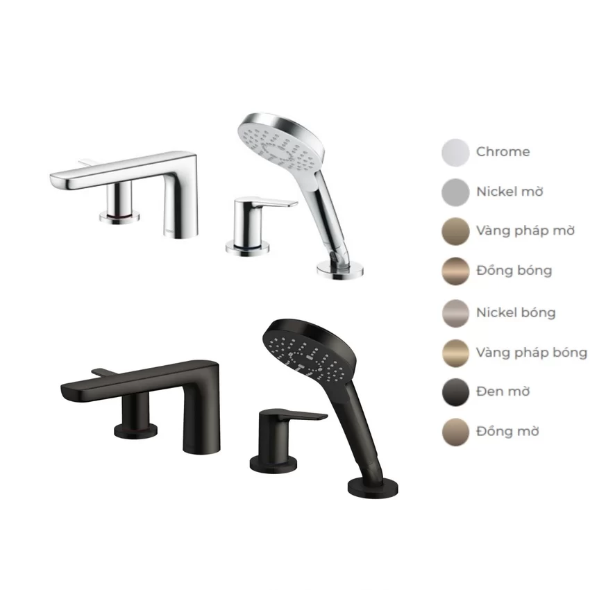 Vòi xả bồn tắm TOTO TBG03202BB nóng lạnh kèm tay sen 9 Vòi xả bồn tắm TOTO TBG03202BB nóng lạnh kèm tay sen