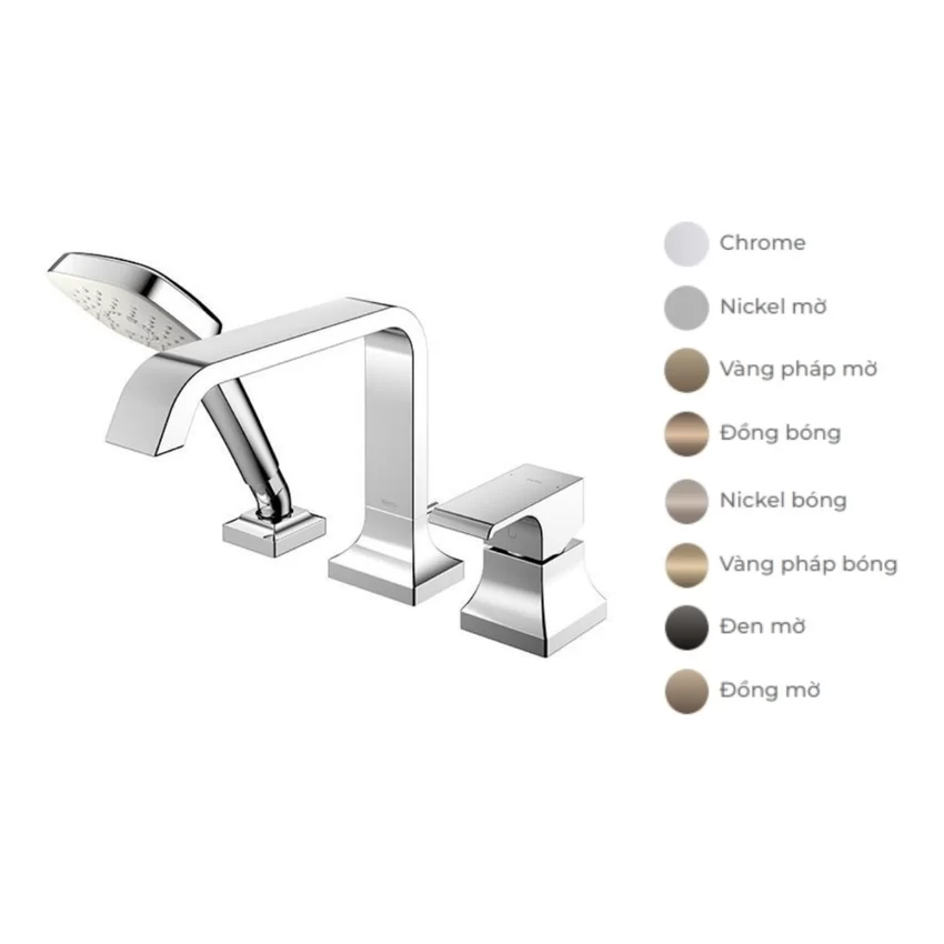 Vòi xả bồn tắm TOTO TBG08305AA nóng lạnh kèm tay sen 4 Vòi xả bồn tắm TOTO TBG08305AA nóng lạnh kèm tay sen