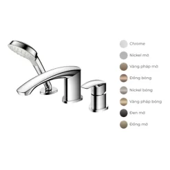 Vòi xả bồn tắm TOTO TBG09305AA nóng lạnh kèm tay sen 15 Vòi xả bồn tắm TOTO TBG09305AA nóng lạnh kèm tay sen