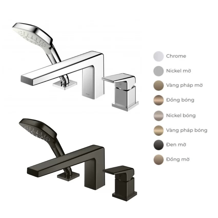 Vòi xả bồn tắm TOTO TBG10305AA nóng lạnh kèm tay sen 5 Vòi xả bồn tắm TOTO TBG10305AA nóng lạnh kèm tay sen