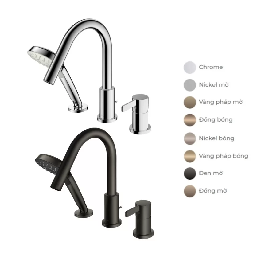 Vòi xả bồn tắm TOTO TBG11305AA nóng lạnh kèm tay sen 9 Vòi xả bồn tắm TOTO TBG11305AA nóng lạnh kèm tay sen