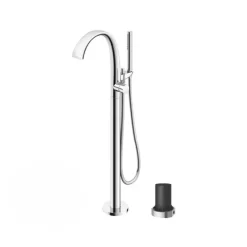 Vòi xả bồn tắm TOTO TBP01301AA TBN01105B đặt sàn nóng lạnh (kèm đế) 12 Vòi xả bồn tắm TOTO TBP01301AA TBN01105B đặt sàn nóng lạnh (kèm đế)
