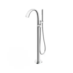 Vòi xả bồn tắm TOTO TBP01301AA TBN01105B đặt sàn nóng lạnh (kèm đế) 13 Vòi xả bồn tắm TOTO TBP01301AA TBN01105B đặt sàn nóng lạnh (kèm đế)