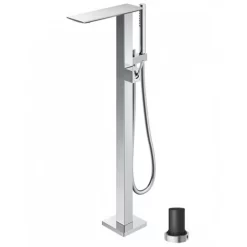 Vòi xả bồn tắm TOTO TBP02303AA TBN01105B đặt sàn nóng lạnh (kèm đế)