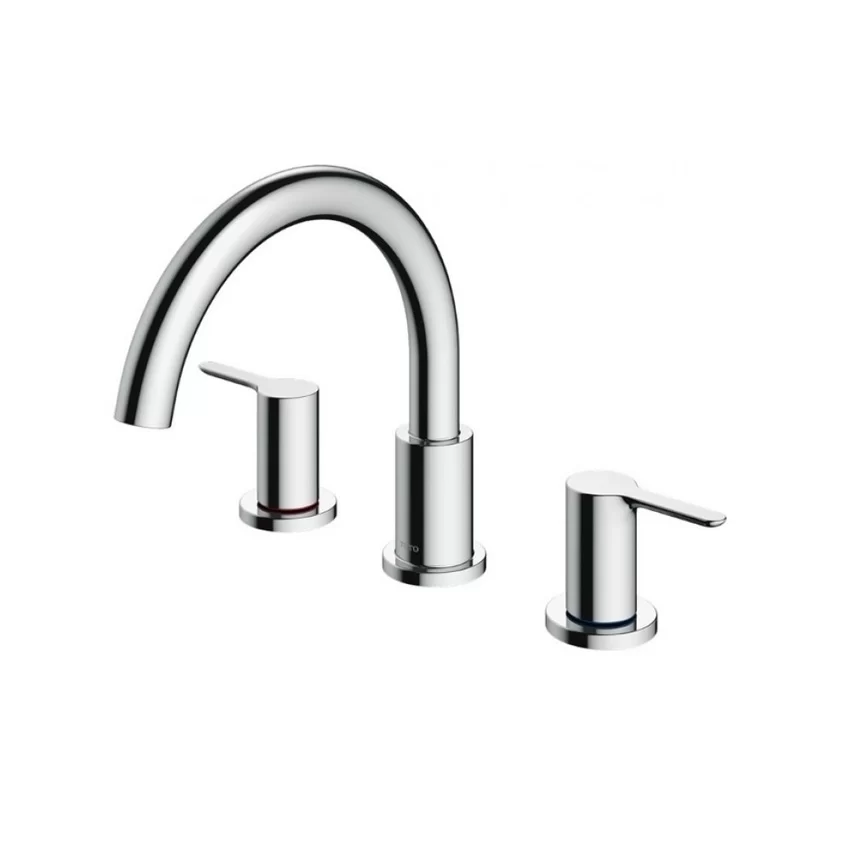 Vòi xả bồn tắm TOTO TBS01201BA nóng lạnh 25 Vòi xả bồn tắm TOTO TBS01201BA nóng lạnh 10