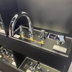 Vòi xả bồn tắm TOTO TBS02202BA nóng lạnh kèm tay sen 15 Vòi xả bồn tắm TOTO TBS02202BA nóng lạnh kèm tay sen