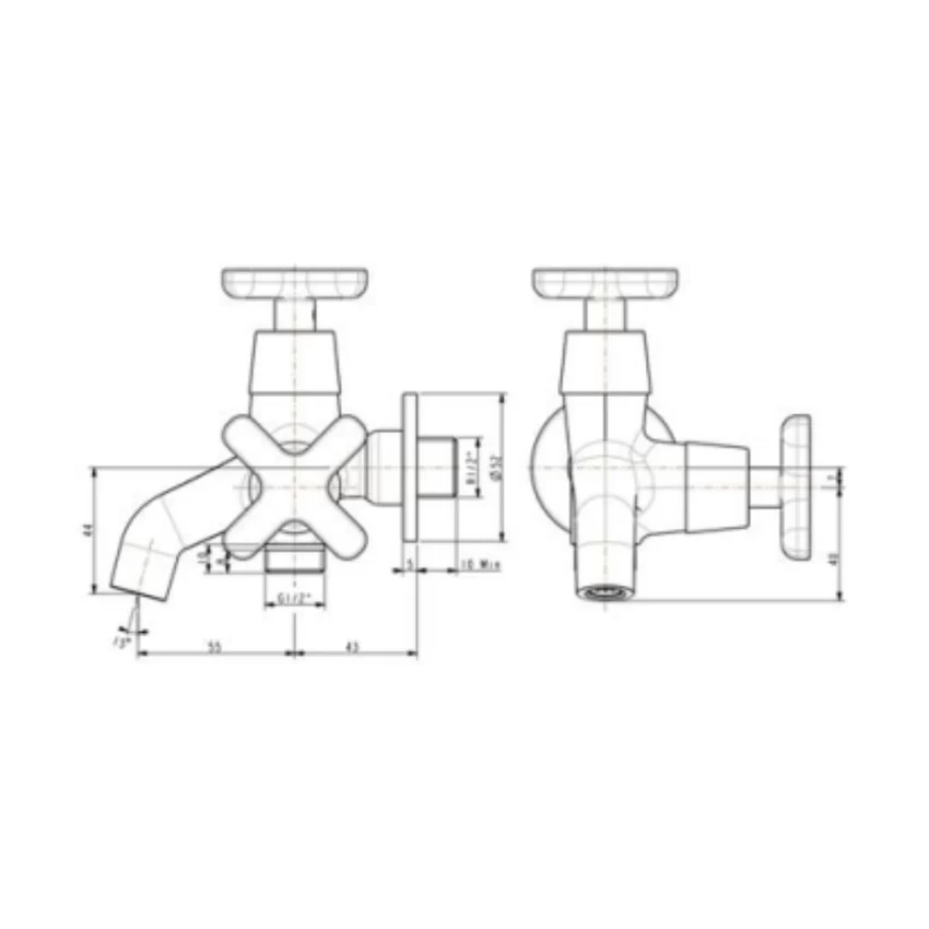 Vòi tắm sen Winston American Standard WF-T703 (WFT703) 15 Vòi tắm sen Winston American Standard WF-T703 - Ảnh 4