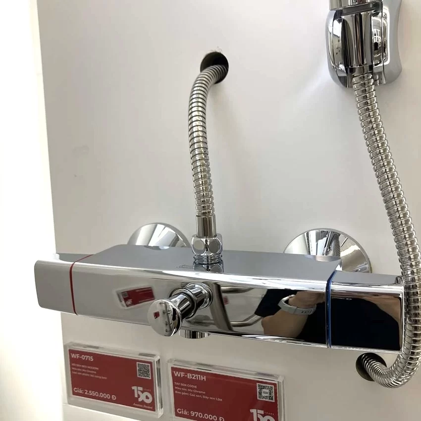 Vòi sen tắm American Standard WF-0715 (WF0715) nóng lạnh 16 Vòi sen nóng lạnh American Standard WF-0715 - Hình ảnh 3