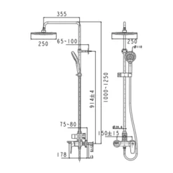 Bộ sen cây nóng lạnh American Standard WF-1772 (WF1772) 20 Bộ sen cây nóng lạnh American Standard WF-1772 (WF1772)