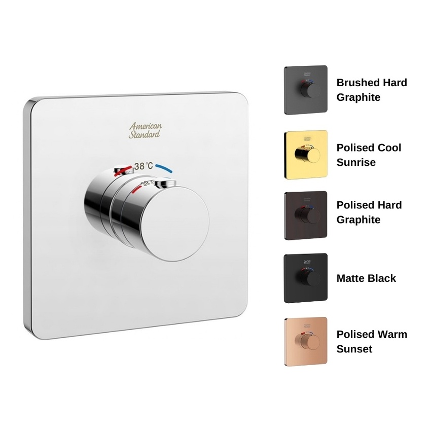 Bộ trộn nhiệt độ âm tường American Standard FFAS0930 7 Bộ trộn nhiệt độ âm tường American Standard FFAS0930