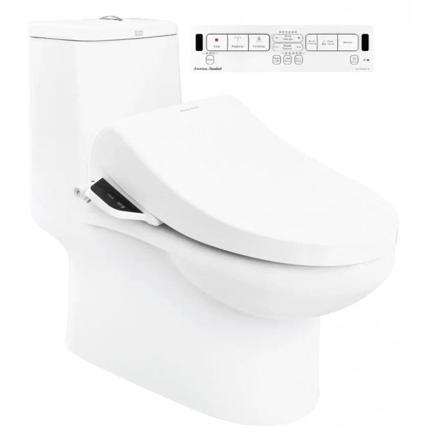 Bồn cầu 1 khối American Standard VF-1858PR (VF1858PR) nắp điện tử Bồn cầu 1 khối American Standard VF-1858PR nắp điện tử