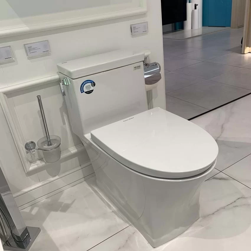 Bồn cầu 1 khối American Standard WP-2025 (WP2025) nắp êm dòng Kastello 21 Thiết kế bồn cầu WP-2025