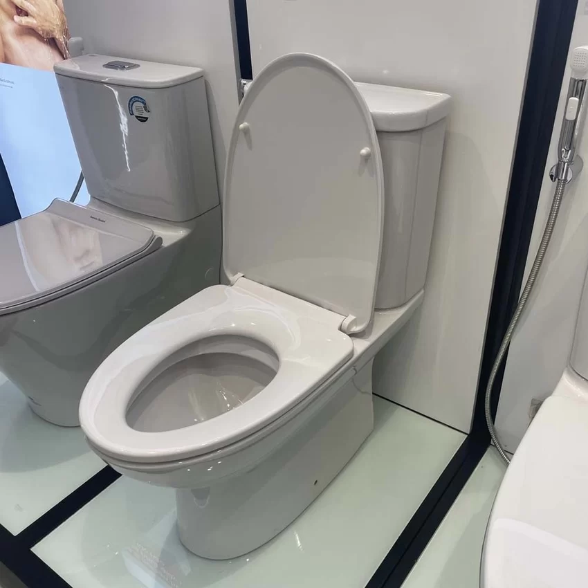 Bồn cầu 2 khối American Standard 2630-WT (2630WT) nắp êm dòng Neo Modern 9 Bồn cầu 2 khối American Standard 2630-WT (2630WT) nắp êm dòng Neo Modern