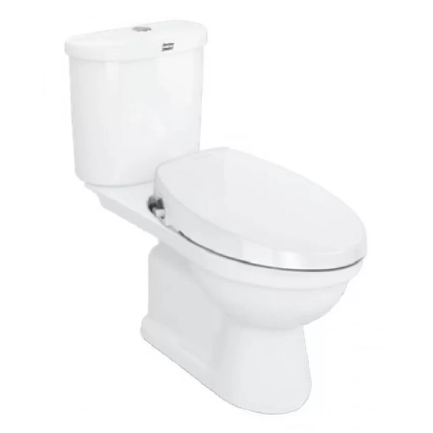 Bồn cầu 2 khối American Standard VF-2013S - SKU: VF-2013S Hình ảnh bồn cầu 2 khối American Standard VF-2013S với nắp rửa cơ Slim