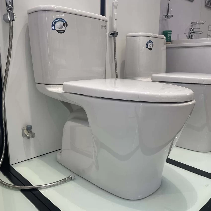 Bồn cầu 2 khối American Standard VF-2162 chất liệu sứ cao cấp Bồn cầu 2 khối American Standard VF-2162 chất liệu sứ cao cấp - SKU VF-2162