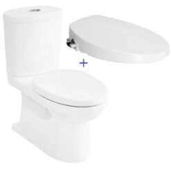 Bồn cầu 2 khối American Standard VF-2719S (VF2719S) nắp rửa cơ Slim