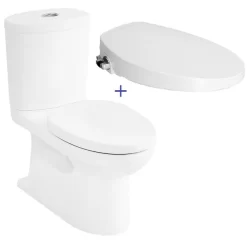 Bồn cầu 2 khối American Standard VF-2719S (VF2719S) nắp rửa cơ Slim