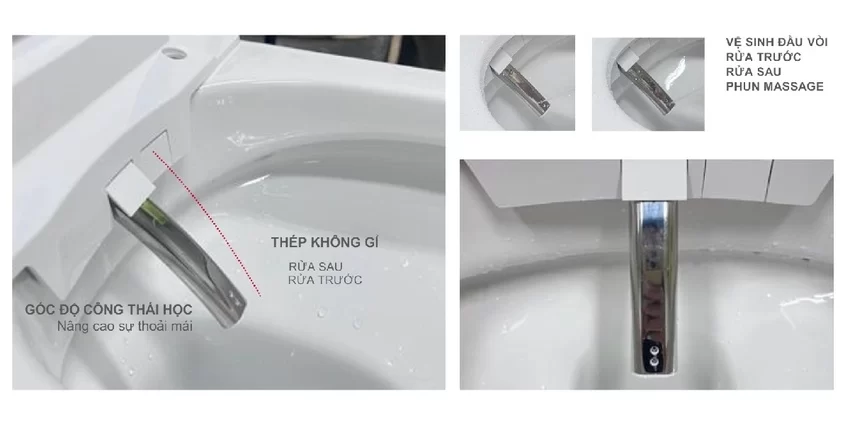 Bồn cầu thông minh American Standard tại Hải Yến Home Bồn cầu thông minh American Standard tại Hải Yến Home SKU 103032BL00+103026SH00