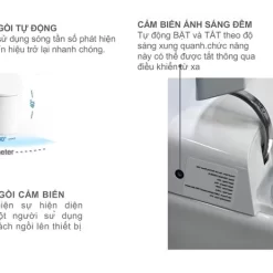 Bồn cầu treo tường nắp điện tử thông minh dòng Aero-Lite American Standard 103032BL00 + 103026SH00 (1073919990) 23 Bồn cầu treo tường nắp điện tử thông minh dòng Aero-Lite American Standard 103032BL00 + 103026SH00 (1073919990)